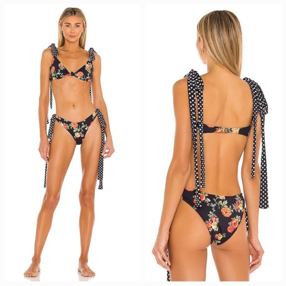Caroline Constas Clem Bikini Top and Bottom